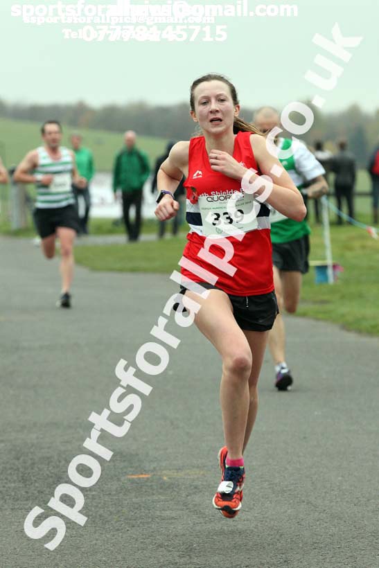 Senior men and womens Heaton Memorial 10k Road Race, Newcastle Town Moor. Photo:  David T. Hewitson/Sports for All Pics